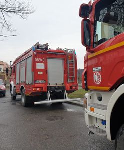 Śląskie. Burzliwa noc. Ponad 130 interwencji strażaków, głównie w powiatach wodzisławskim i raciborskim