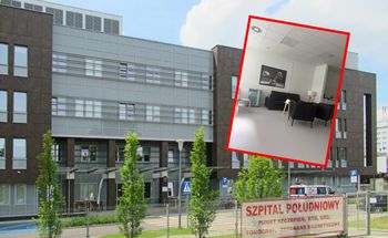 Specjalny salonik dla polityków KO. Pokazał zdjęcie ze szpitala