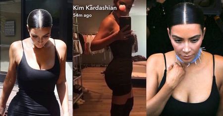 Kim Kardashian chwali się talią osy (ZDJĘCIA)
