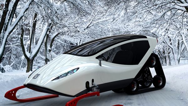 Najciekawsze koncepty tygodnia: Walamai Explorer Garry'ego Howellsa oraz Snowmobile Michała Bonikowskiego 1