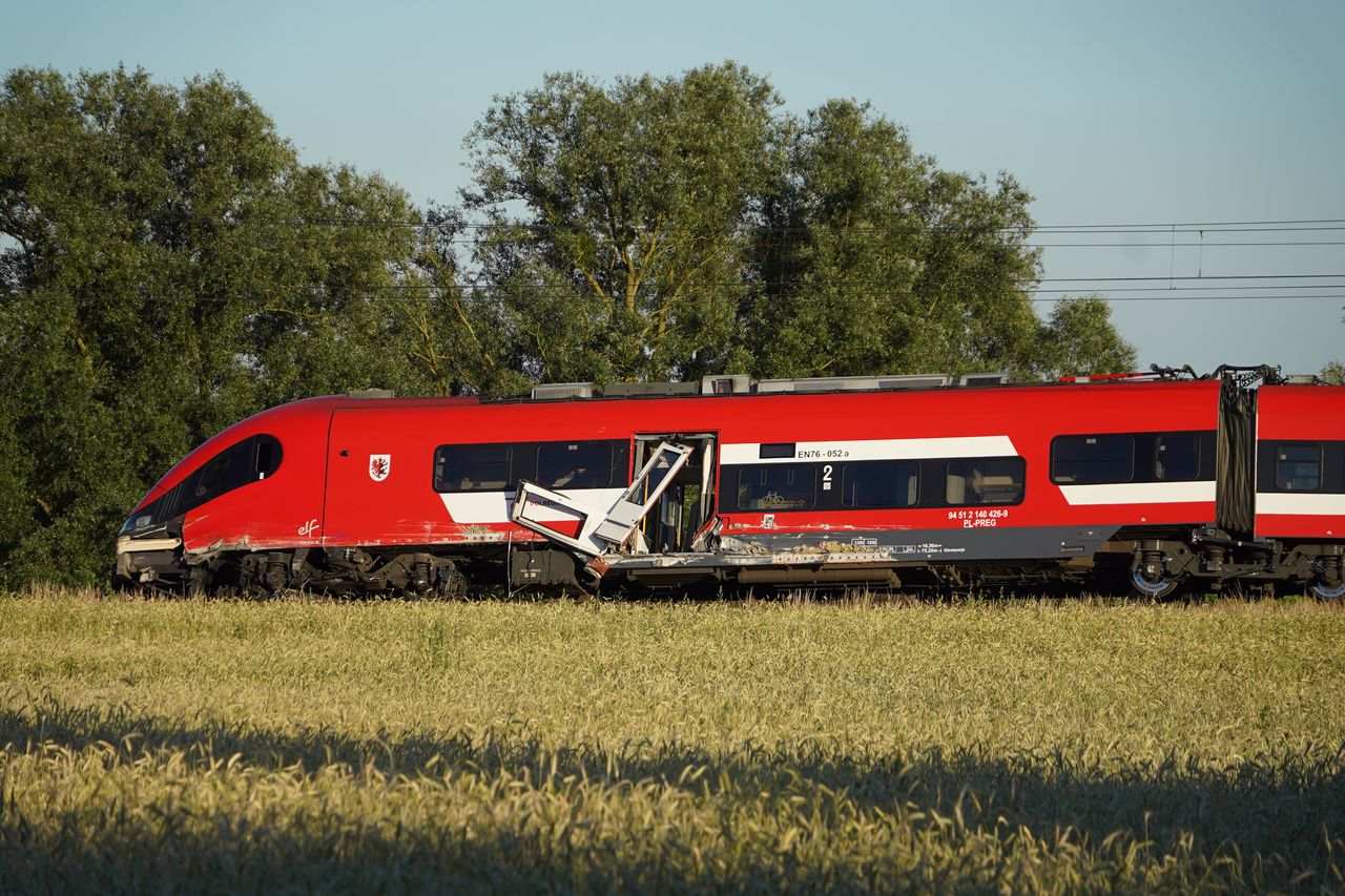 Zderzenie pociągów w Białośliwiu