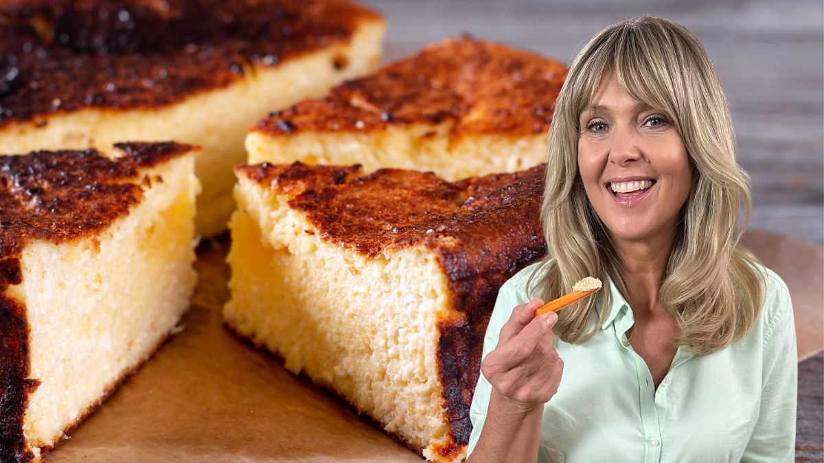 Ewa Wachowicz robi sernik z nietypowym dodatkiem