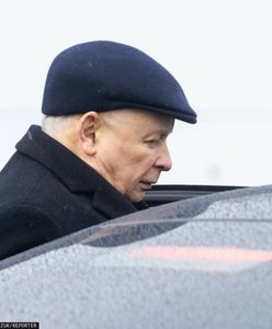 Tajne spotkanie Jarosława Kaczyńskiego. Niósł w ręku białą świecę