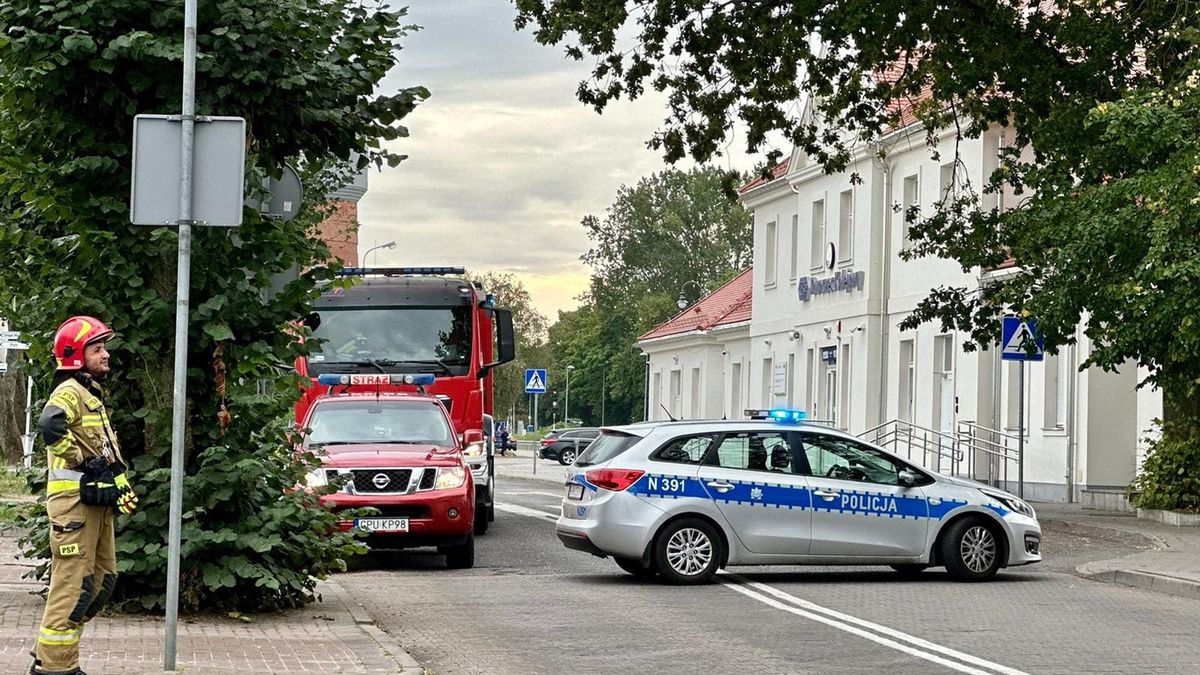 Ewakuacja we Władysławowie