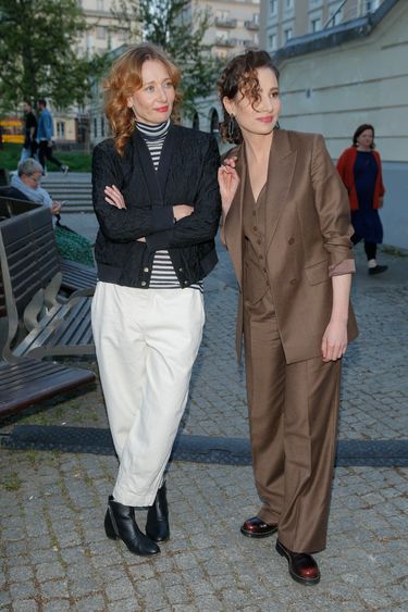 Magdalena i Aleksandra Popławskie. Premiera Fucking Bornholm