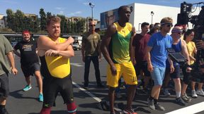 Bolt kontra słynny showmen z USA. Ten wyścig robi furorę w sieci