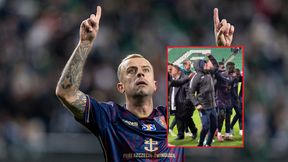 Sceny po meczu Legii. Nagrali, co zrobił Grosicki