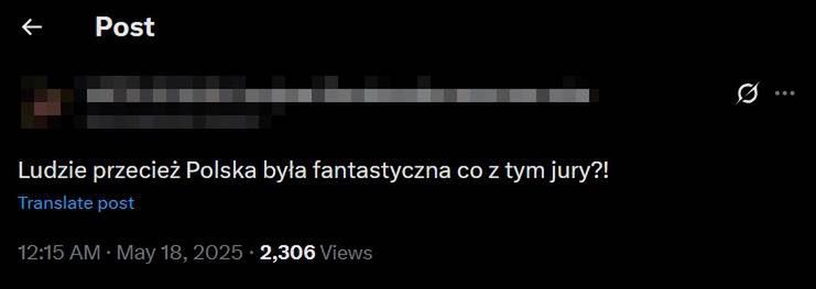 Komentarze po głosowaniu jurorów podczas Eurowizji