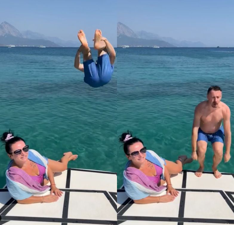 Izabela i Adam Małyszowie na wakacjach w Turcji