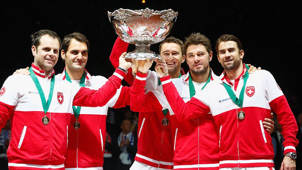 Getty Images / Julian Finney / Na zdjęciu: Szwajcaria wygrała Puchar Davisa w 2014 roku