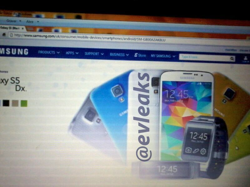 Samsung Galaxy S5 Dx