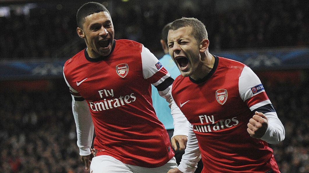 Jack Wilshere (z prawej)