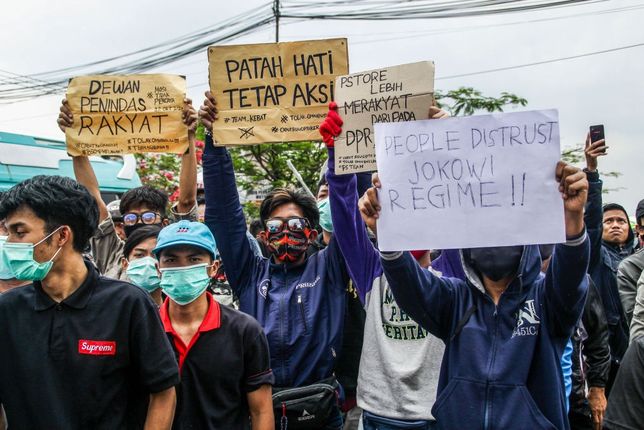 Protesty w Indonezji