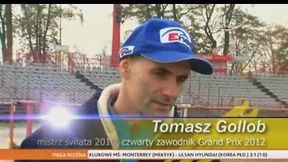 Z Tomaszem Gollobem przez sezon (grudzień 2012)