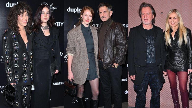 Gwiazdy na pokazie mody Mariusza Przybylskiego