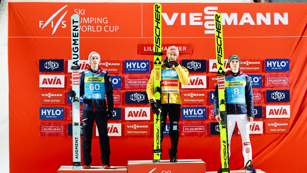 PAP / Geir Olsen / Na zdjęciu: podium konkursu w Lillehammer