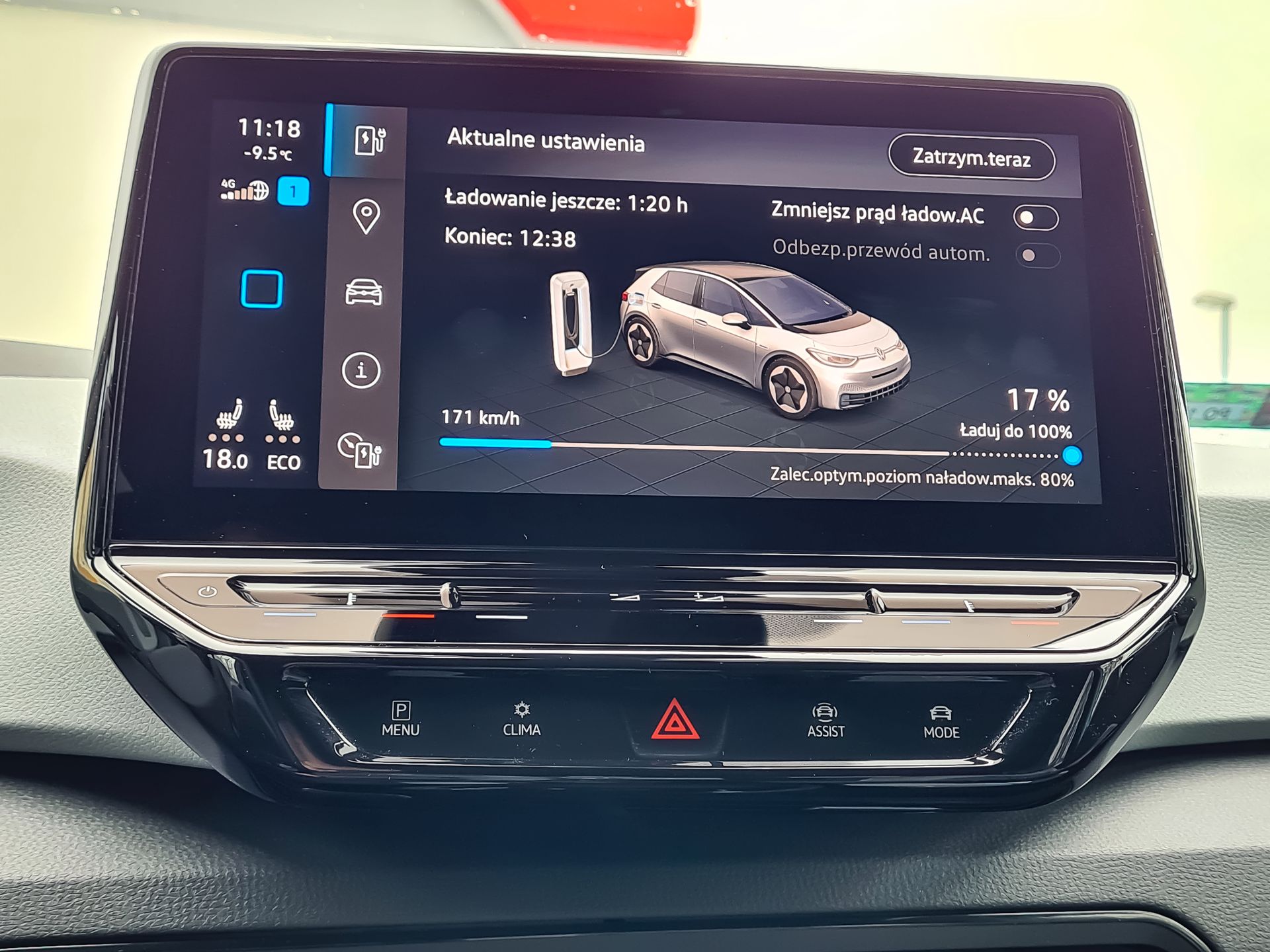 Volkswagen ID.3: Systemy zarządzania energią, wspomagające kierowcę i bezprzewodowy Android Auto 5