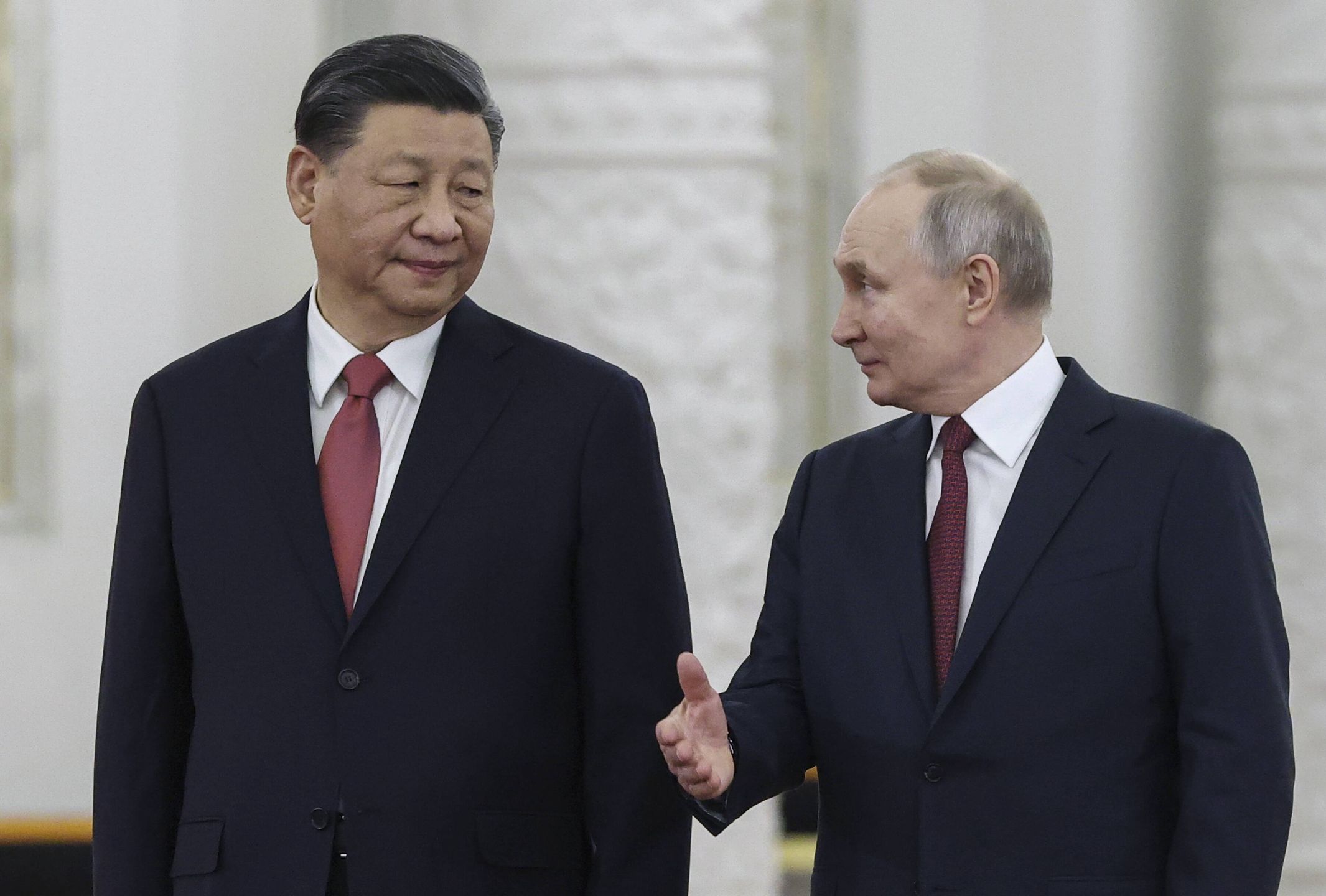 Xi Jinping i Władimir Putin