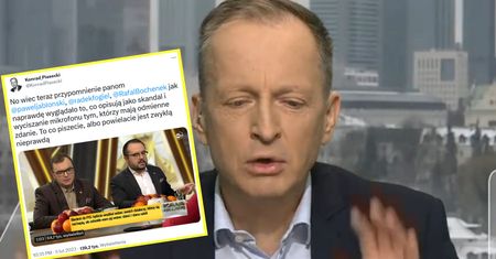 Awantura w "Kawie na ławę". Piasecki kazał wyłączyć mikrofony