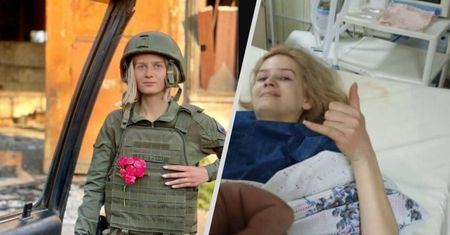 Propagandzistka nagrywała film. Trafił ją odłamek pocisku