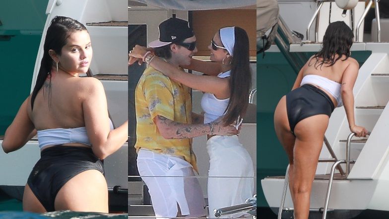 Selena Gomez z Brooklynem Beckhamem i Nicolą Peltz w Meksyku