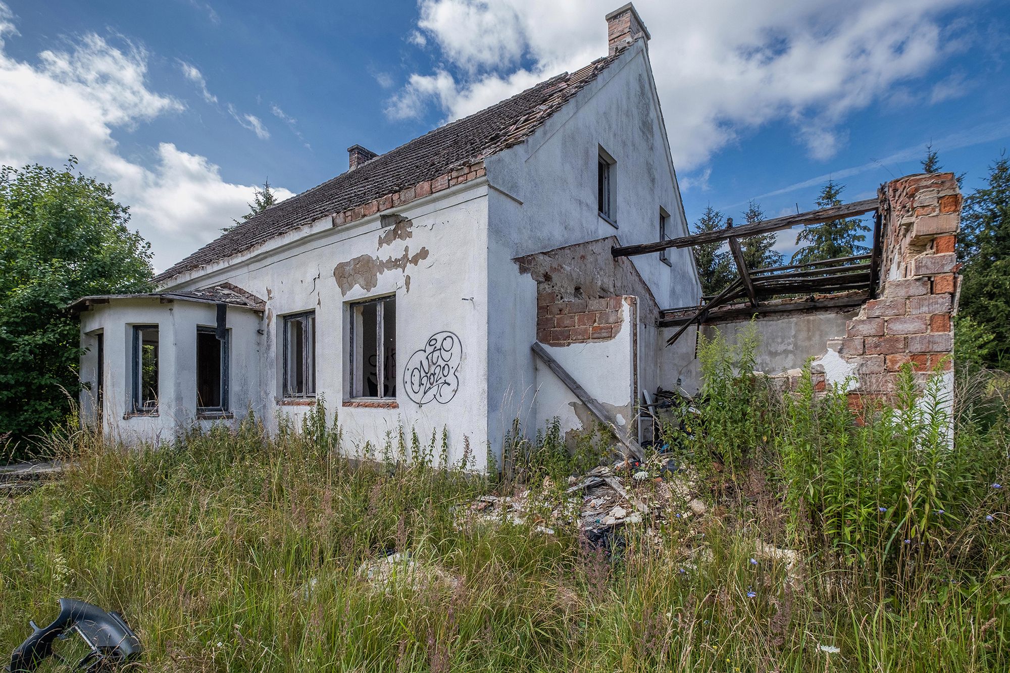 Brzeźnica – zapomniana wieś na Pomorzu. Kiedyś pełna życia, dziś straszy 4