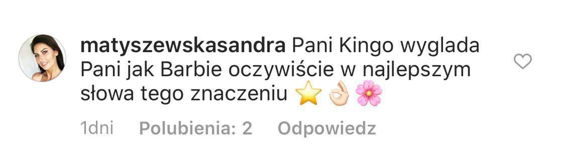 Kinga Rusin jak Barbie?