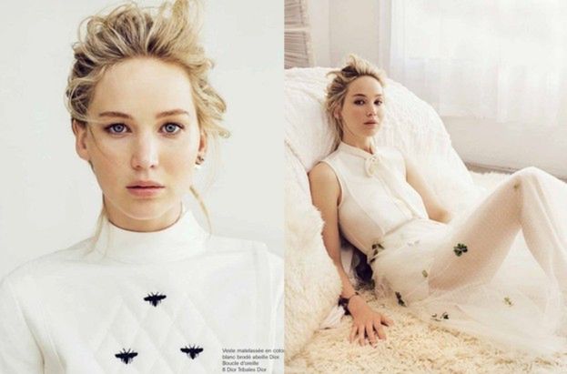 Jennifer Lawrence na okładce "Marie Claire"