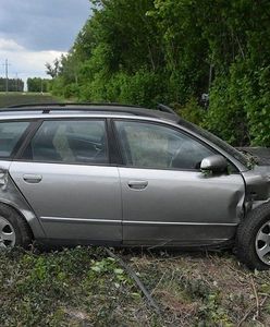 Pijana matka rozbiła auto. Wiozła dwoje dzieci