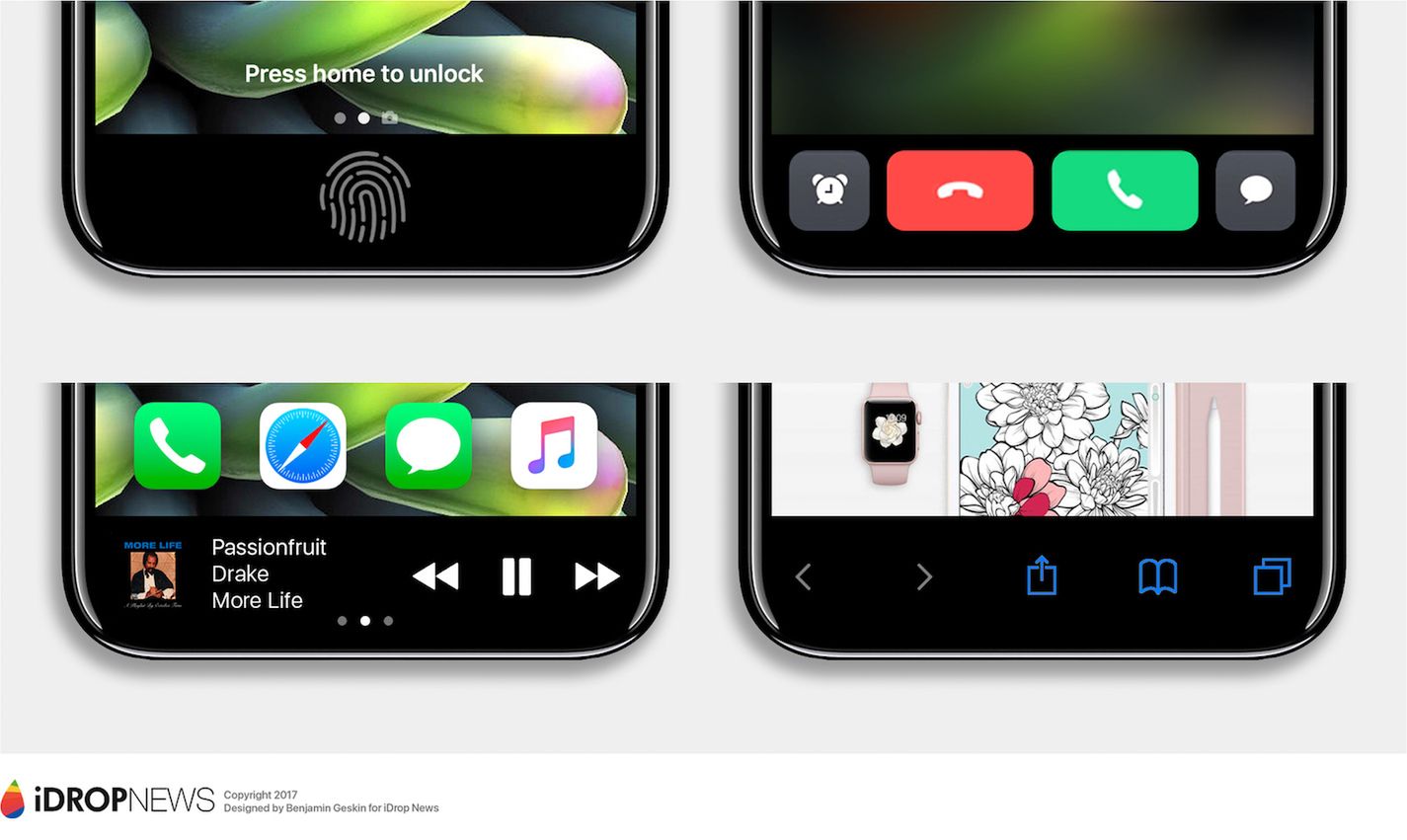 iPhone X - oczekiwania vs rzeczywistość. Przegląd najciekawszych wizualizacji 9