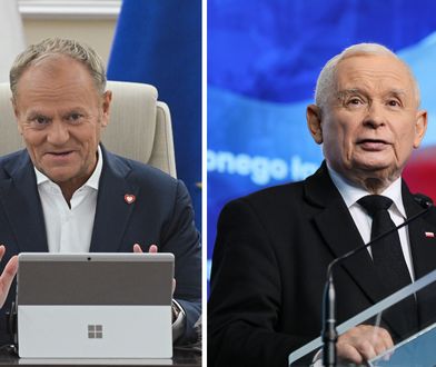 Tusk prześmiewczo o Kaczyńskim. Nazwał go "Małym Bu"