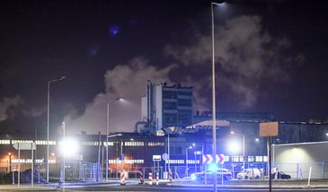 Oświęcim. Potężny wybuch i pożar w zakładzie chemicznym