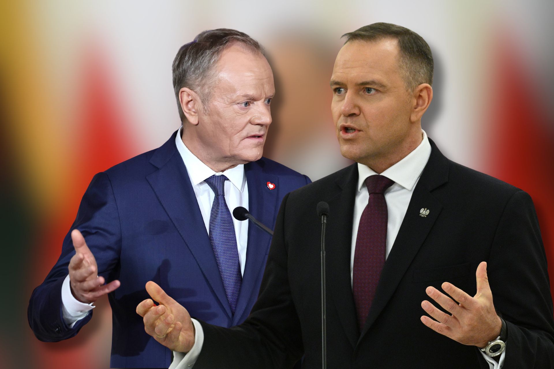 Tusk ripostuje Nawrockiemu: „Od moich wnuczek wara”