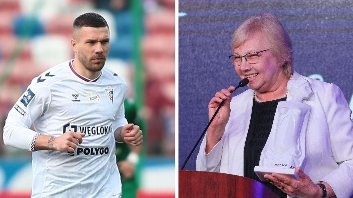 Materiały prasowe / Na zdjęciach: Lukas Podolski (WP SportoweFakty/Tomasz Kudala) i Małgorzata Mańka-Szulik (PAP/Paweł Supernak)