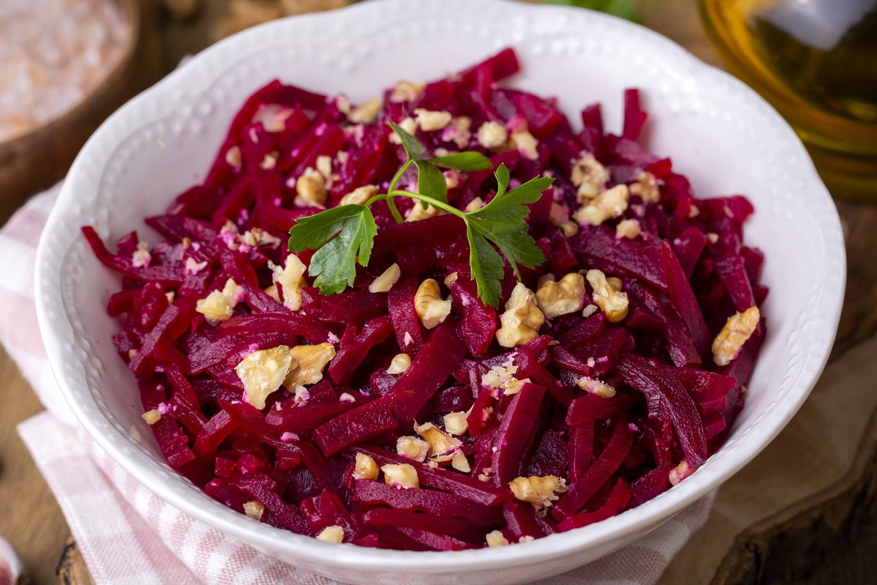 Red beetroot is a Polish superfood.