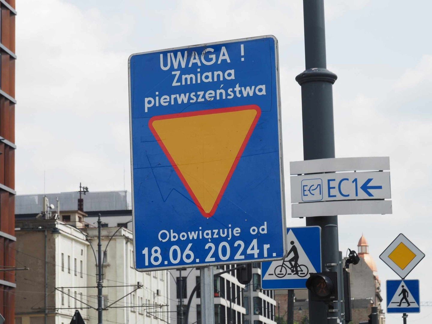 Od 18 czerwca u zbiegu ulic Traugutta i Kilińskiego zmieni się pierwszeństwo przejazdu