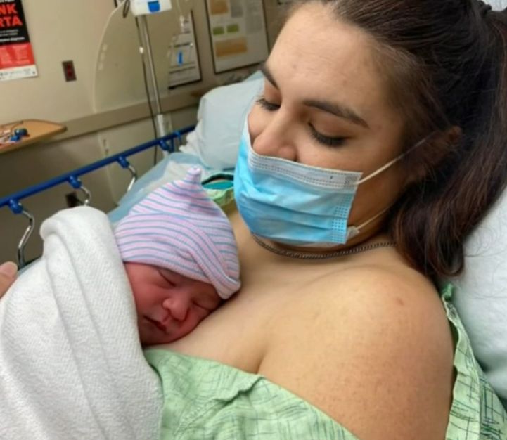 Ból brzucha była tak silny, że Megan postanowiła udać się do szpitala