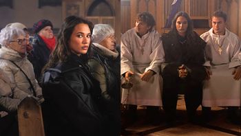 W kościele nagrała teledysk na Eurowizję. Reżyserką gwiazda "1670"