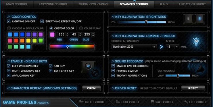 Roccat ISKU FX - widowiskowa klawiatura dla gamingowych "programistów" [test] 9