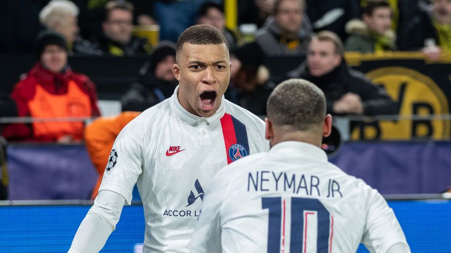 Getty Images / Boris Streubel / Na zdjęciu od lewej: Kylian Mbappe i Neymar