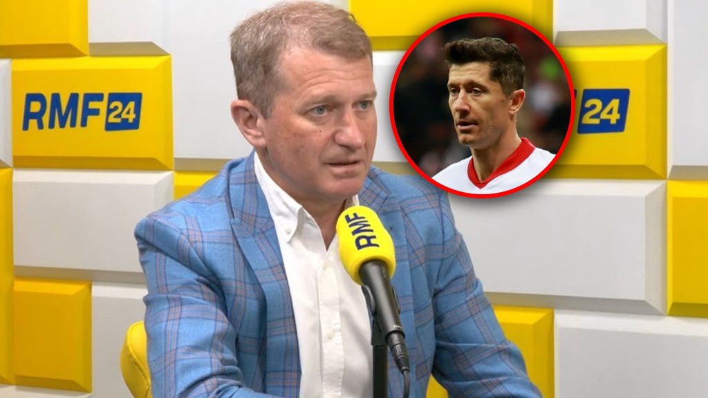 Materiały prasowe / YouTube/RMF FM / Mateusz Czarnecki/WP SportoweFakty / Na zdjęciu: Ireneusz Raś, na małym zdjęciu: Robert Lewandowski