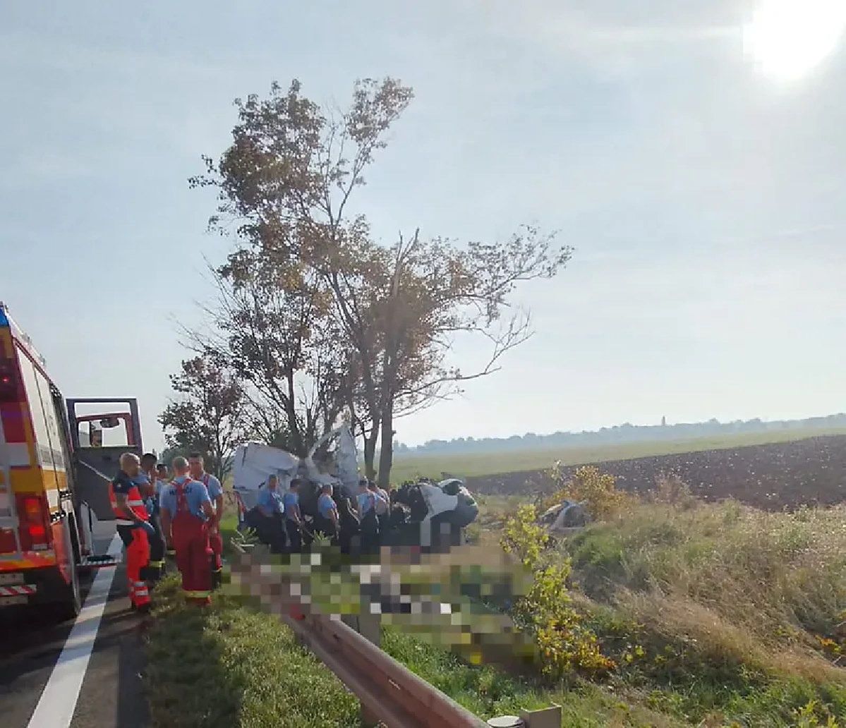 Tragiczny wypadek Polaków. W aucie było pięć osób