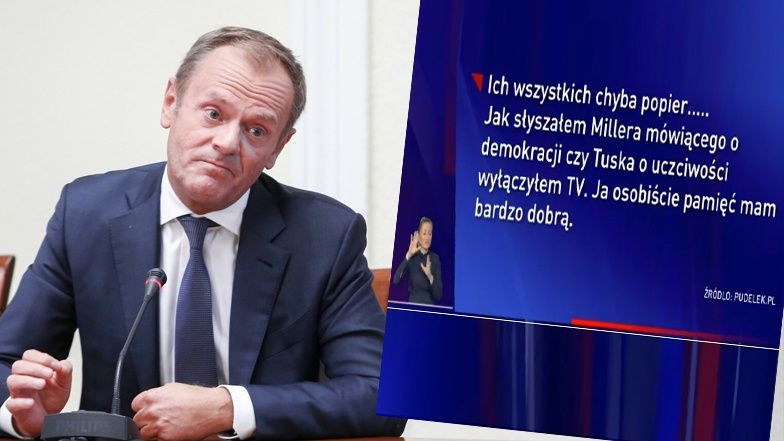 "Wiadomości" TVP wyciągnęły 