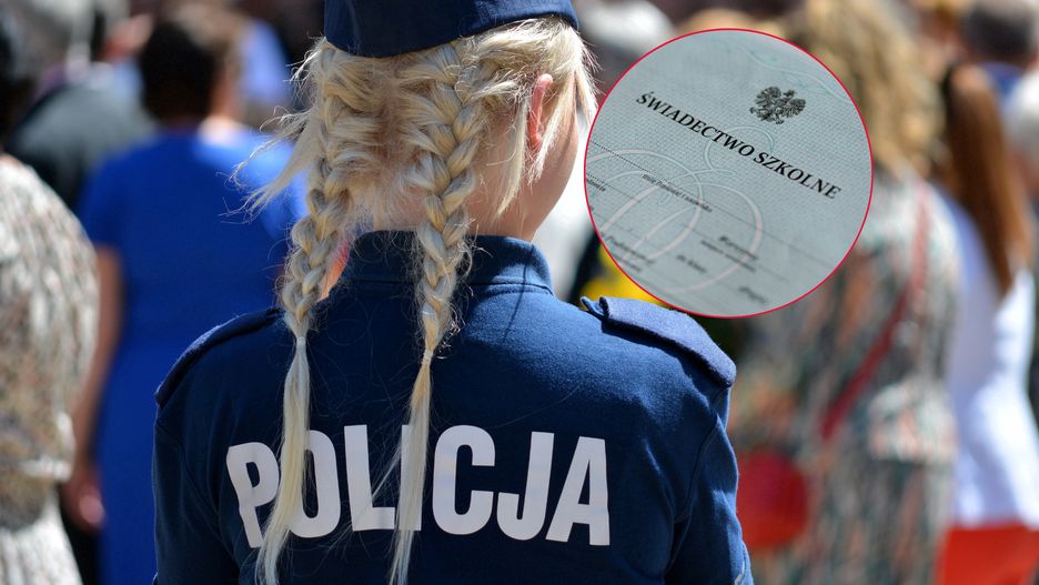 Policjantka odradza publikacje świadectw w sieci