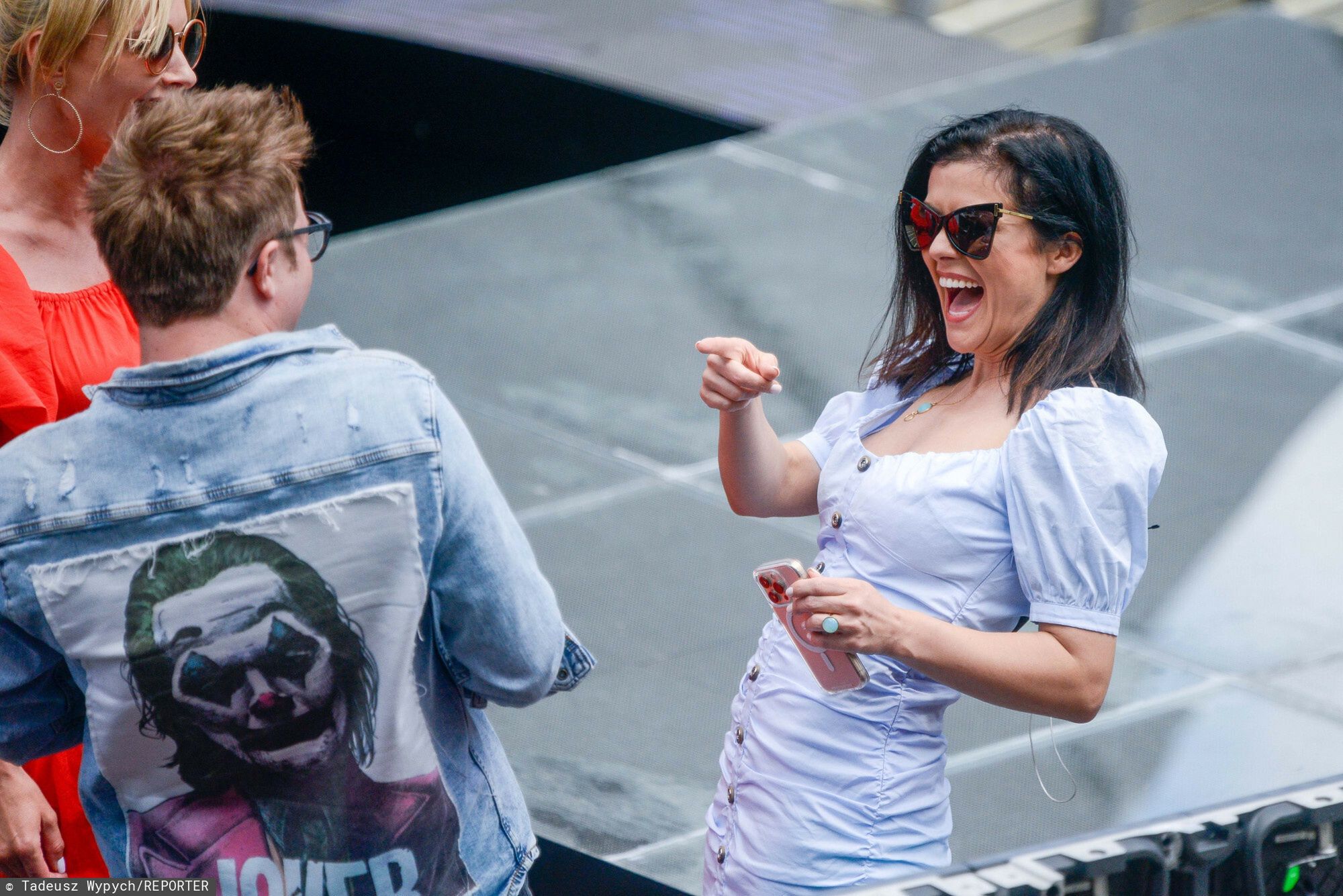 Katarzyna Cichopek i Maciej Kurzajewski na próbach do festiwalu w Opolu