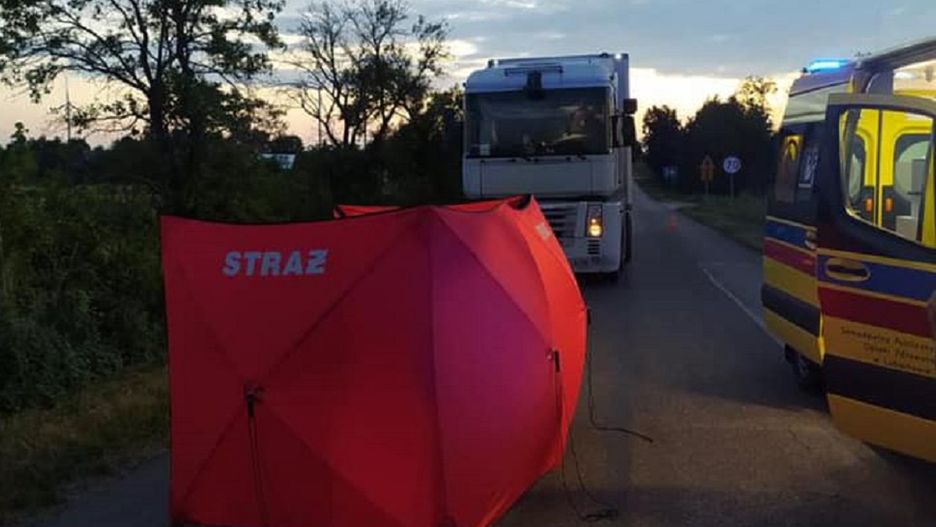 Ciotcza. Tragiczny wypadek pod Lubartowem. Zginął 84-latek 