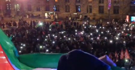 Konflikt Izraela i Palestyny. Tysiące osób maszerowało ulicami Paryża