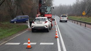 Puławy: Groźne zdarzenie drogowe na ulicy Dęblińskiej. Jedna osoba w szpitalu