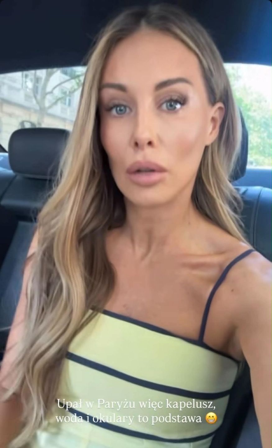 Małgorzata Rozenek w Paryżu