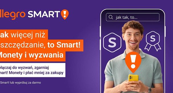 Allegro reklamą przekonuje do korzyści ze Smarta